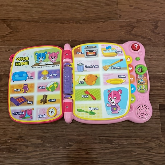 TOUCH & TEACH WORD BOOK Pink - Picture 3 of 11